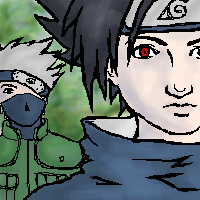 Sasuke and Kakashi