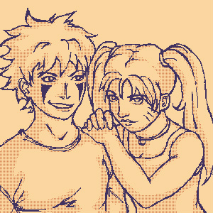 Naruto and Kiba