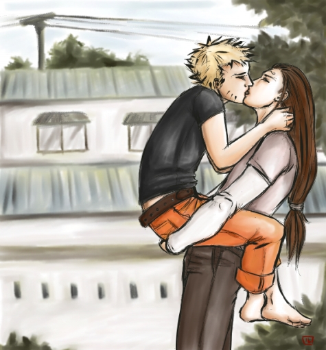 Naruto and Neji
