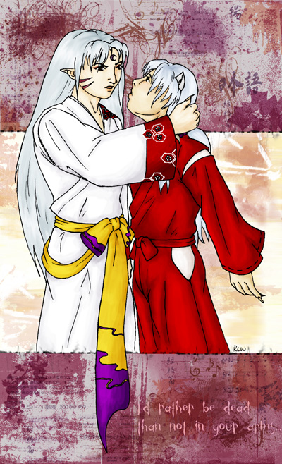 Sesshoumaru and Inu Yasha